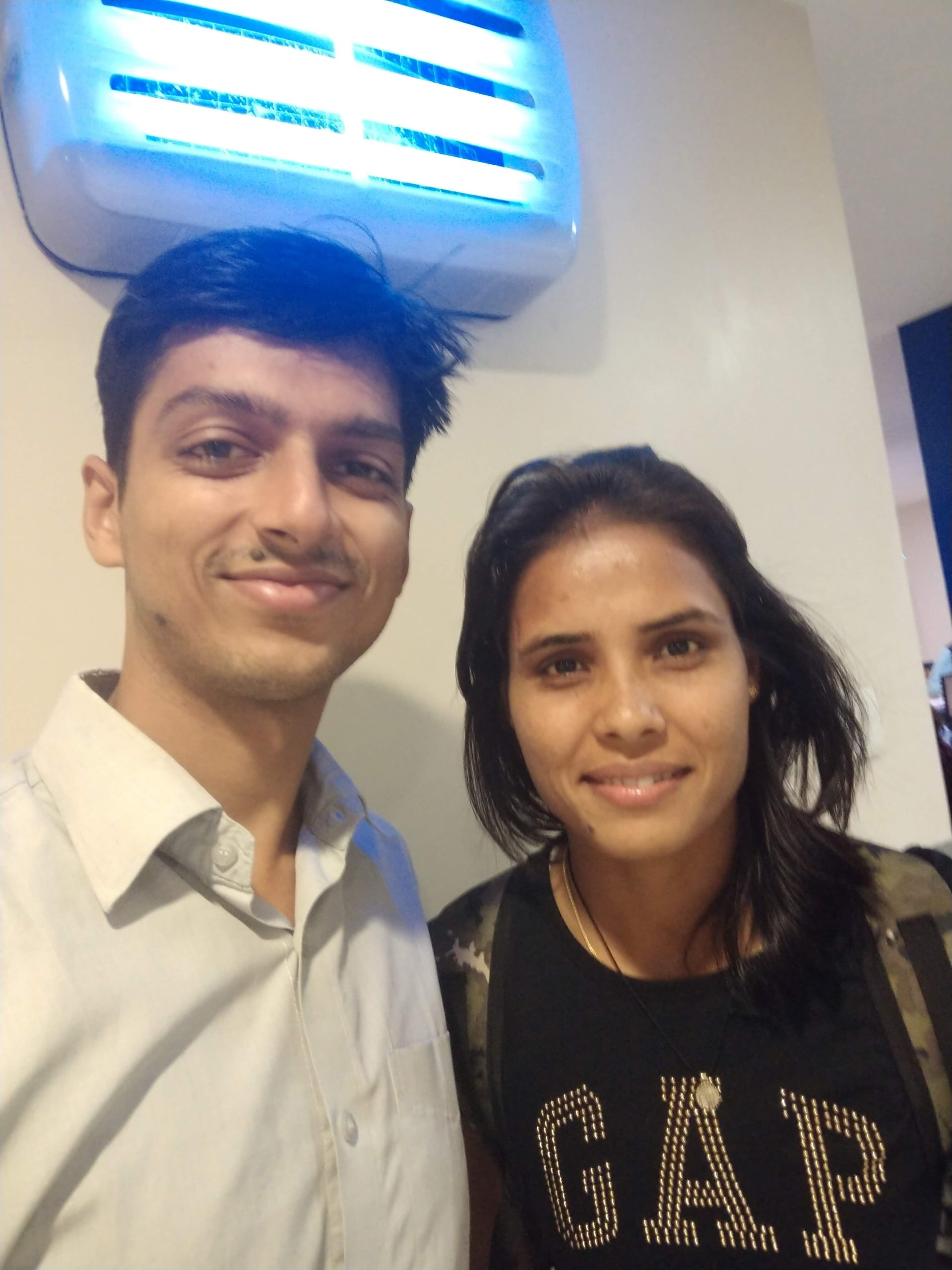 with Vandana Katariya (Hockey Player)