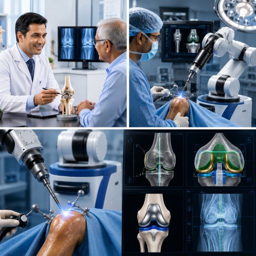 Robotic orthopedic surgery with digital planning