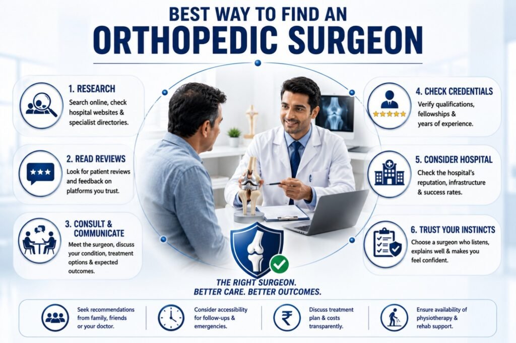 What is the Best Way to Find an Orthopedic Surgeon Near You? A Complete Guide